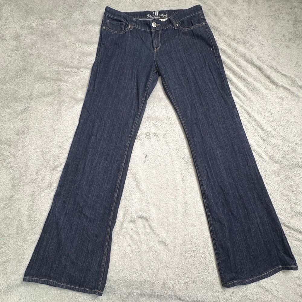 !IT Hottie Jeans Women's Tagged Size 31 Reg. Blue Stretch Boot Cut